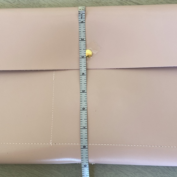 NEW in bag. Glass Ladder & Co. Megan Blush Pink Portfolio Clutch. 12.5” tablet - Picture 7 of 10